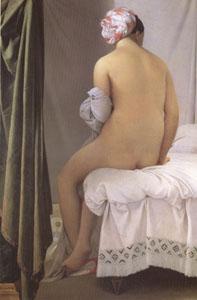 Jean Auguste Dominique Ingres The Bather of Valpincon (mk05) oil painting image